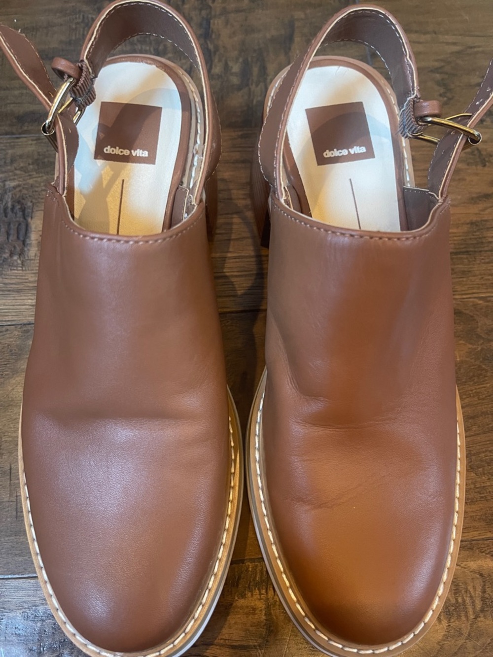 Dolce Vita Haniah Heels Biscuit Leather - Picture 5 of 5